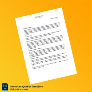 India EthosFocus LLP Salary Certificate Template (Word & PDF) 4 page India EthosFocus LLP Salary Certificate Template (Word & PDF) 4 page