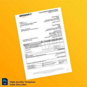 India Everest Agencies Invoice Template in Word and PDF formats