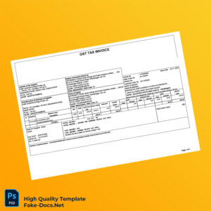 India Exide Leclanche Energy Private Ltd Invoice Template in Word and PDF formats