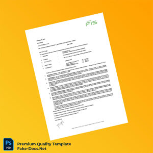 India FIS Global Business Solutions Employment Verification Letter Template (Word & PDF) 3 page India FIS Global Business Solutions Employment Verification Letter Template (Word & PDF) 3 page