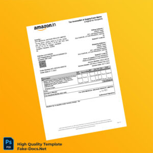 India GHV Medical Anchor Private Limited Invoice Template in Word and PDF formats