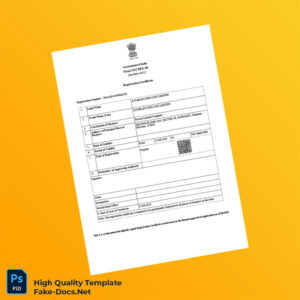 India Government GST Registration Certificate Template in Word and PDF formats 3 page India Government GST Registration Certificate Template in Word and PDF formats 3 page