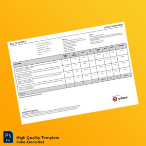 India Granary Wholesale Private Limited Invoice Template in Word and PDF formats 4 page