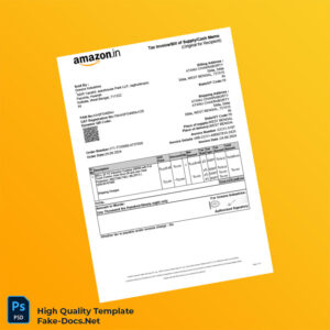 India Greens Industries Invoice Template in Word and PDF formats