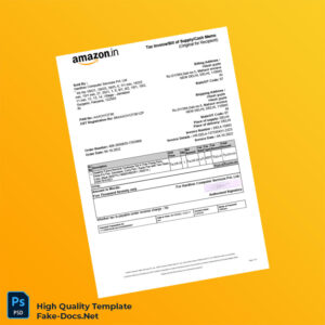 India Hardtrac Computer Services Pvt Ltd Invoice Template in Word and PDF formats