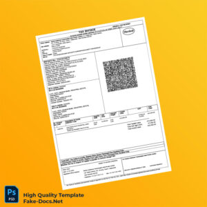 India Henkel Adhesives Technologies India Private Limited Tax Invoice Template in Word and PDF formats 4 page