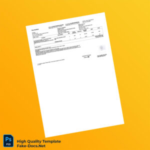 India Hot Stuffs Pvt Ltd Tax Invoice Template in Word and PDF formats