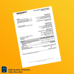 India Insignia Labs Tech Pvt Ltd Tax Invoice Template in Word and PDF formats