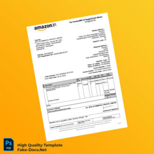 India JIPVI ECOMMERCE PRIVATE LIMITED Invoice Template in Word and PDF formats 3 page