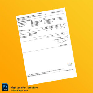 India Jeeves Consumer Services Private Limited Invoice Template in Word and PDF formats