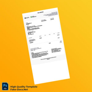 India Jtech Solutions s Services Invoice Template in Word and PDF formats