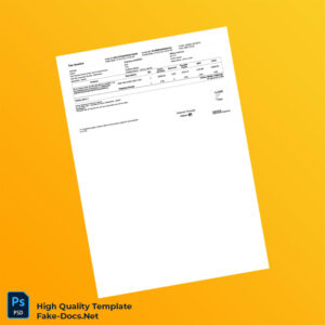 India Lastore Invoice Template in Word and PDF formats