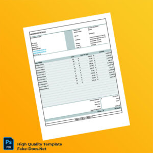 India Laundry House Invoice Template in Word and PDF formats