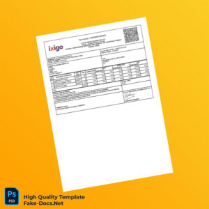 India Le Travenues Technology Invoice Template in Word and PDF formats