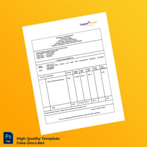 India Livpure Private Limited Proforma Invoice Template in Word and PDF formats