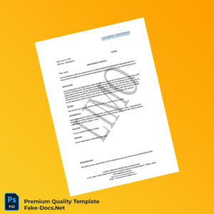 India Lucretia Infotech Marketing Organization Employment Verification Letter Template (Word & PDF) 6 page