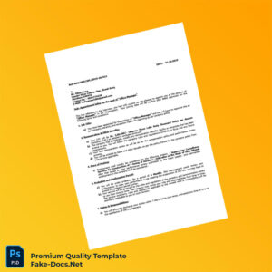 India MAV Associates LLP Employment Verification Letter Template (Word & PDF) 5 page