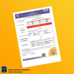 India MSME Ministry of Commerce Udyam Registration Certificate Template in Word and PDF formats India MSME Ministry of Commerce Udyam Registration Certificate Template in Word and PDF formats