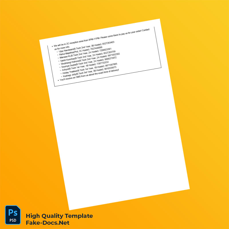 India Merabite Invoice Template in Word and PDF formats 2 page India Merabite Invoice Template in Word and PDF formats 2 page