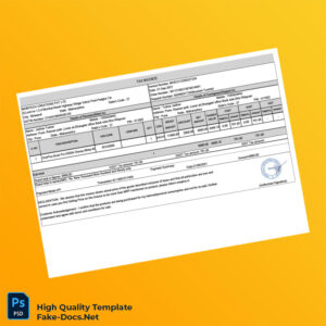 India Mobitech Creations Pvt Ltd Invoice Template in Word and PDF formats