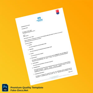 India Muthoot Microfin Employment Verification Letter Template (Word & PDF) 4 page
