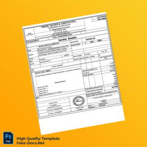 India Nimma Nalme Foundation Service Invoice Template in Word and PDF formats India Nimma Nalme Foundation Service Invoice Template in Word and PDF formats