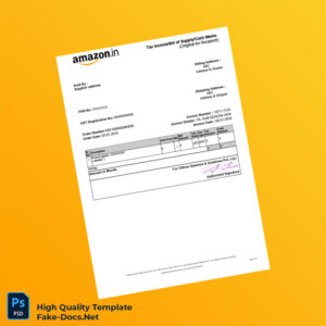 India Othree Systems Solutions Pvt Ltd Tax Invoice Template in Word and PDF formats