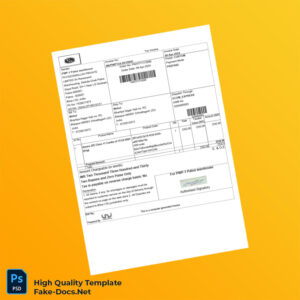 India PHYSICSWALLAH PRIVATE TAX Invoice Template in Word and PDF formats