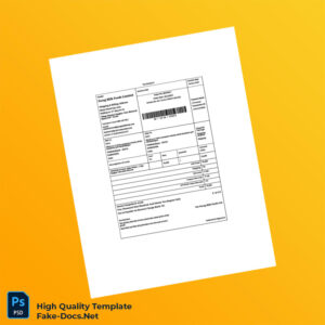 India Parag Milk Foods Limited Tax Invoice Template in Word and PDF formats