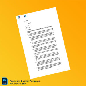 India Paytm Experience Letter Template (Word & PDF) 7 page