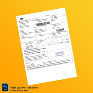 India Physicswallah Limited Invoice Template in Word and PDF formats