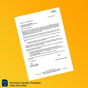 India Power Plant Engineers Limited Employment Verification Letter Template (Word & PDF) 2 page