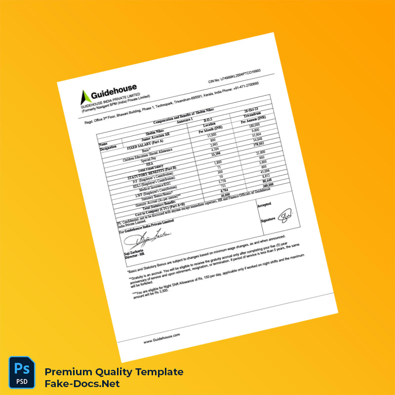 India QUIDELIG RICE PRIVATE LIMITED Employment Verification Letter Template (Word & PDF) 5 page India QUIDELIG RICE PRIVATE LIMITED Employment Verification Letter Template (Word & PDF) 5 page
