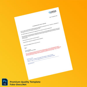 India Quess General Staffing Employment Verification Letter Template (Word & PDF)
