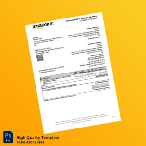 India Radiant Store Invoice Template in Word and PDF formats