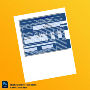 India Raj Enterprise Invoice Template in Word and PDF formats 2 page