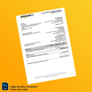 India Rajiv Sikri Invoice Template in Word and PDF formats