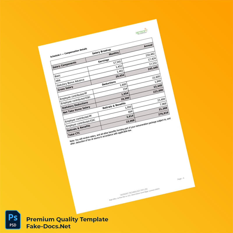India Recruity Technology Pvt Ltd Appointment Letter Template (Word & PDF) 4 page India Recruity Technology Pvt Ltd Appointment Letter Template (Word & PDF) 4 page