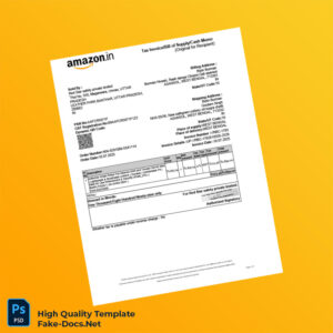 India Red Star Safety Private Limited Invoice Template in Word and PDF formats