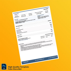 India Redcliffe Lifetech Private Limited Invoice Template in Word and PDF formats