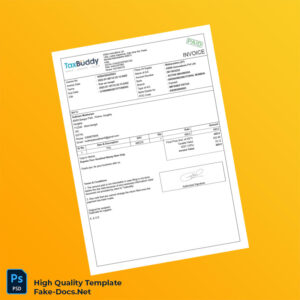 India SSBA Innovations Ltd Invoice Template in Word and PDF formats