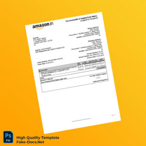 India Shiv Shakti Traders Tax Invoice Template in Word and PDF formats