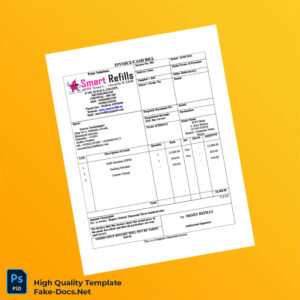 India Sravya Technologies Invoice Template in Word and PDF formats
