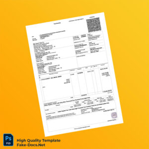 India Sunil Tube Co Invoice Template in Word and PDF formats 3 page