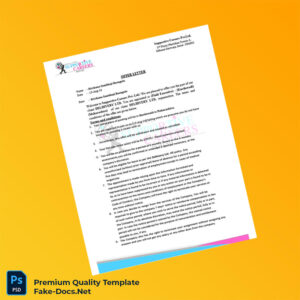 India Supportive Careers Pvt Ltd Employment Verification Letter Template (Word & PDF) 3 page