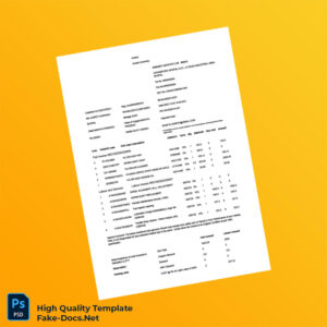 India Surjeet Auto Pvt Ltd Invoice Template in Word and PDF formats 2 page India Surjeet Auto Pvt Ltd Invoice Template in Word and PDF formats 2 page