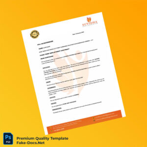 India Suvidha Employment Verification Letter Template (Word & PDF) 5 page