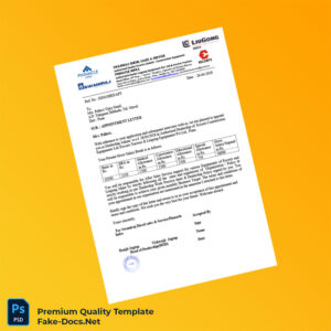 India Swamiraj Diesel Sales Service Employment Verification Letter Template (Word & PDF) 2 page