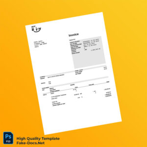 India TPDDL Delhi Invoice Template in Word and PDF formats 2 page