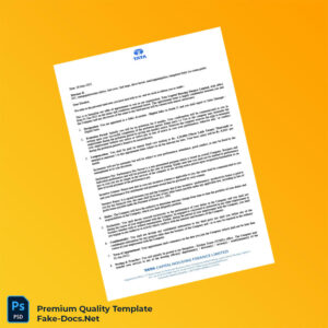 India Tata Capital Housing Finance Employment Verification Letter Template (Word & PDF) 4 page
